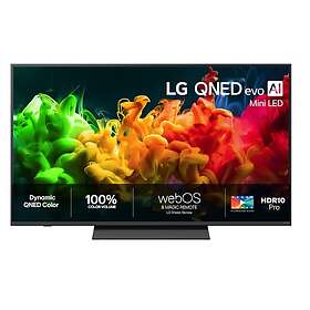 LG QNED80 65" 4K Ultra HD Mini-LED AI Smart TV (2026) - 65QNED80B6B.AEU