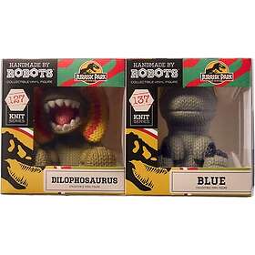 Handmade by Robots Jurassic Park Blue & Dilophosaurus 2Pack