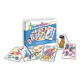 SentoSphère Aquarellum Animal Flash Cards