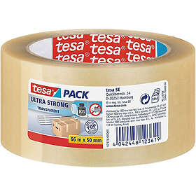 Tesa Packing Tape Clear 50mm x 66m