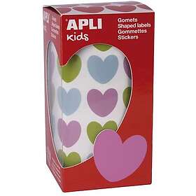 Apli Heart Pattern Stickers 20x18mm (900)