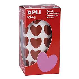 Apli Heart Red 20x18mm