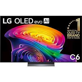 LG C6 65" 4K Ultra HD OLED evo AI Smart TV (2026) - OLED65C66LA.ANR