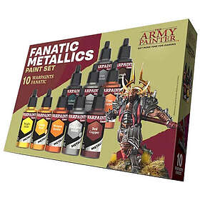 Army Painter Warpaints Fanatic Metallics Paint Set