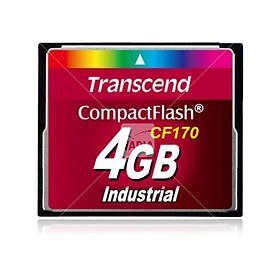 Find the best price on Transcend Industrial Compact Flash CF170 4GB ...