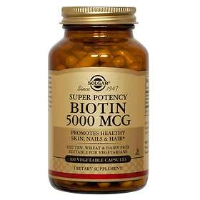 Solgar Biotin 5000mcg Vege 100 Capsules