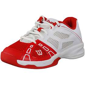 Wilson Rush Pro Jr L Tennis Shoes UK BLAZER/WHITE/ATOMIC WHITE/WHITE/MAUVEGLOW P