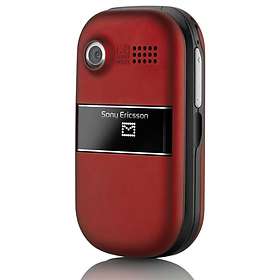 sony ericsson flip phone red