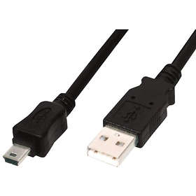 Digitus USB A - USB Mini-B 5-pin 2.0 1.8m