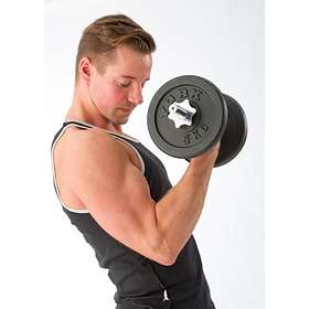 Find the best price on York Fitness Black Cast Iron Dumbell Set