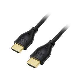 Dynamix Slimline HDMI - HDMI High Speed with Ethernet 0.5m