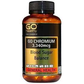 Go Healthy GO Chromium 3340mcg 120 Capsules