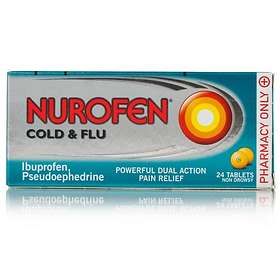 Reckitt Benckiser Nurofen Cold and Flu 24 Tablets