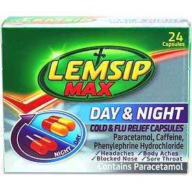Reckitt Benckiser Lemsip Max Day & Night Cold & Flu Relief 24 Capsules