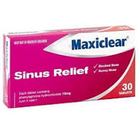 AFT Pharmaceuticals Maxiclear Sinus Relief 30 Tablets