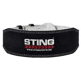 Sting Sports Eco Leather Lifting Belt 4"