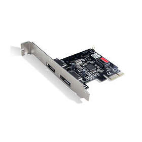 PCI-E SATA III 6GB/s 4 port internes + 2 eSATA - Carte contrôleur