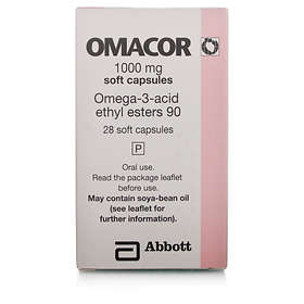 Find the best price on Abbott Omacor 1000mg 28 Kapslar Compare