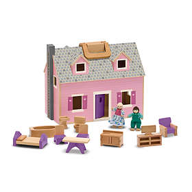 Melissa & Doug Fold & Go Mini Dollhouse (3701)