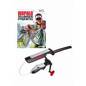 Find the best price on Rapala Fishing Frenzy + Fishing Rod (bundle) (Wii)