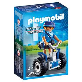 Playmobil City Action 6877 Policewoman with Balance Racer