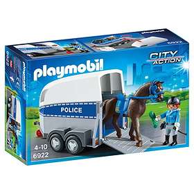 Playmobil City Action 6922 Police with Horse and Trailer