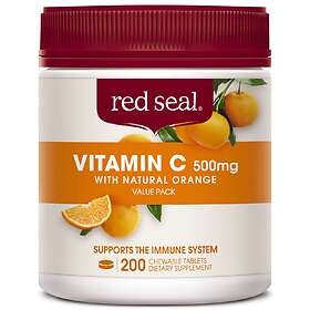 Red Seal Vitamin C 500mg Chewable 200 Tablets