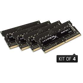 Kingston HyperX Impact SO-DIMM DDR4 2400MHz 4x16GB (HX424S15IBK4/64)