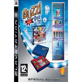 PS3 Buzz! Quiz TV For PlayStation 3 PS3 Very Good Condition