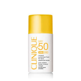 Clinique Mineral Sun Screen Fluid for Face SPF50 30ml