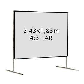 Kimex Valise Screen Rear Projection Matt White 4:3 120" (243x183)
