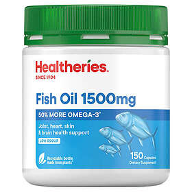 Healtheries Fish Oil 1500mg Capsules 150 Capsules