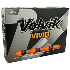 volvik vivid balls orange golf dozen matte pricespy nz