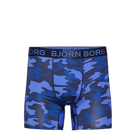 Bjorn Borg Performance Tonal Camo Mens Boxer Shorts Blue 