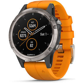 Find the best price on Garmin F nix 5 Plus Sapphire Titanium