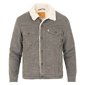 levis sherpa jacket mens grey