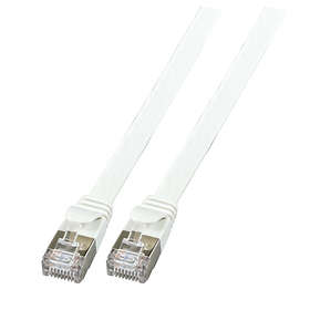 EFB-Elektronik Flat U/FTP Cat6a RJ45 - RJ45 PVC 0.25m