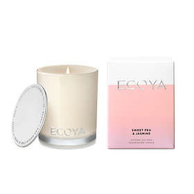 Ecoya Mini Madison Jar Scented Candle Sweat Pea & Jasmine