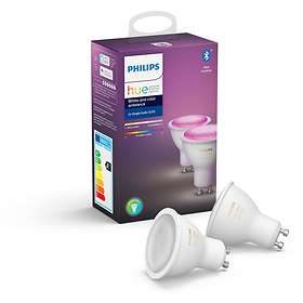 Philips Hue White and Colour Ambiance 4.3W GU10 6 Pack