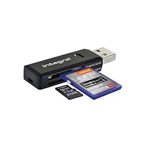 Integral USB 3.1 Card Reader for SD/microSD