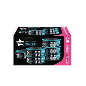 Twist and Click Refill 6-Pack - Tommee Tippee