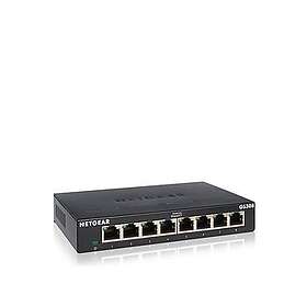 LGB304AE, Gigabit Ethernet Switch with EU Power Supply - 4-Port - Black Box