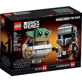 LEGO BrickHeadz 75317 The Mandalorian & the Child - Find the right product  with PriceSpy