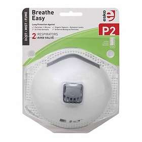 Esko BreatheEasy P2 Valved Mask (2pcs)