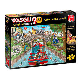 Wasgij Original 33 Calm On The Canal! 1000 Pieces