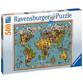 Ravensburger Pussel World Of Butterflies 500 Bitar