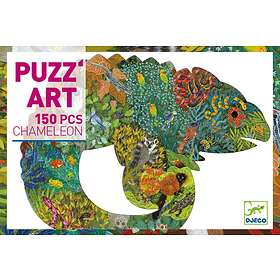 Djeco Pussel Puzz Art Chameleon 150 Bitar