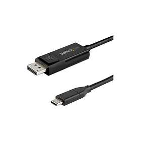 StarTech 32.4Gbps Bi-Directional USB C - DisplayPort 2m
