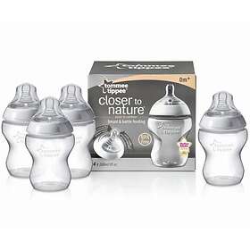 Tommee Tippee Closer To Nature Bottle 260ml 4-pack