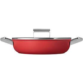 SMEG CKFD2811 Sauté Pan 28cm (with Lid)